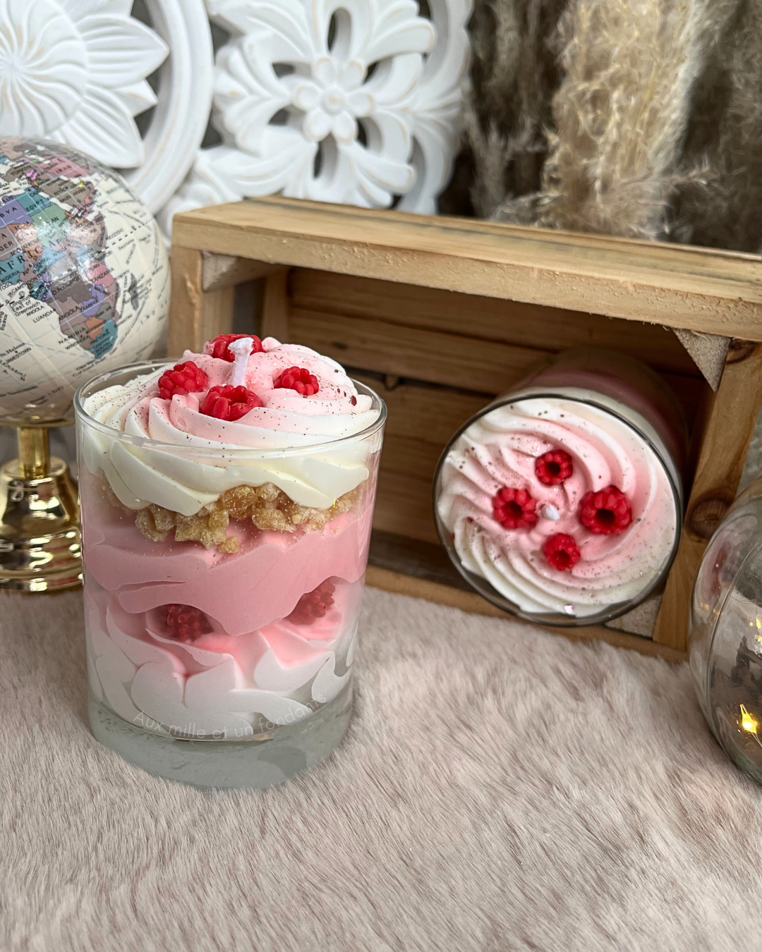 Raspberry Caramel Candle 