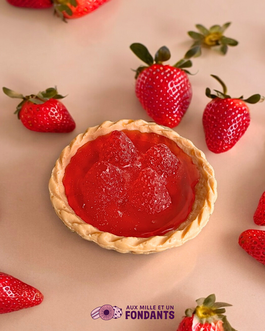 Savon tartelette "fraise"