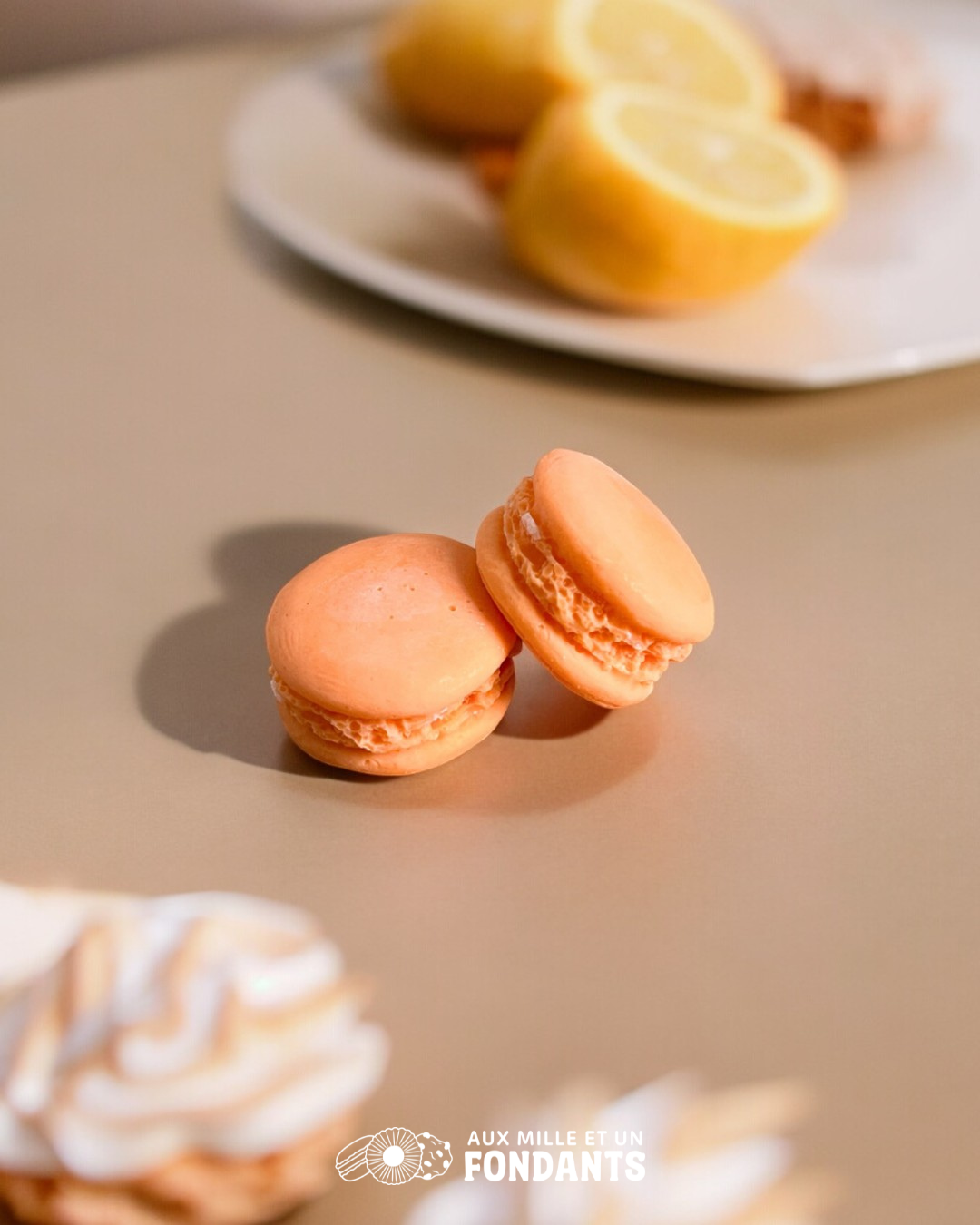 Macaron "Citron meringué"