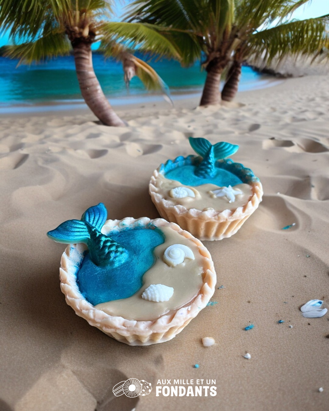 Tartelette "Plage des Maldives"