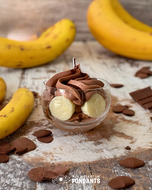 Bougie Chocolat banane